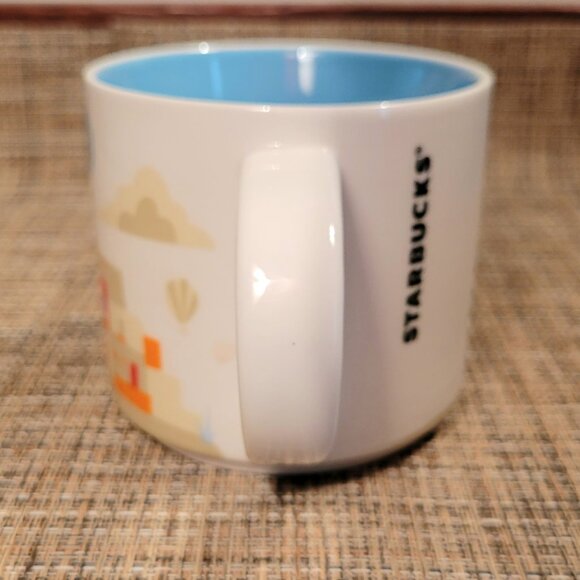 Starbucks New Mexico You Are Here Coffee Tea Mug 14 oz Hot Air Balloons 2017 - Picture 4 of 10
